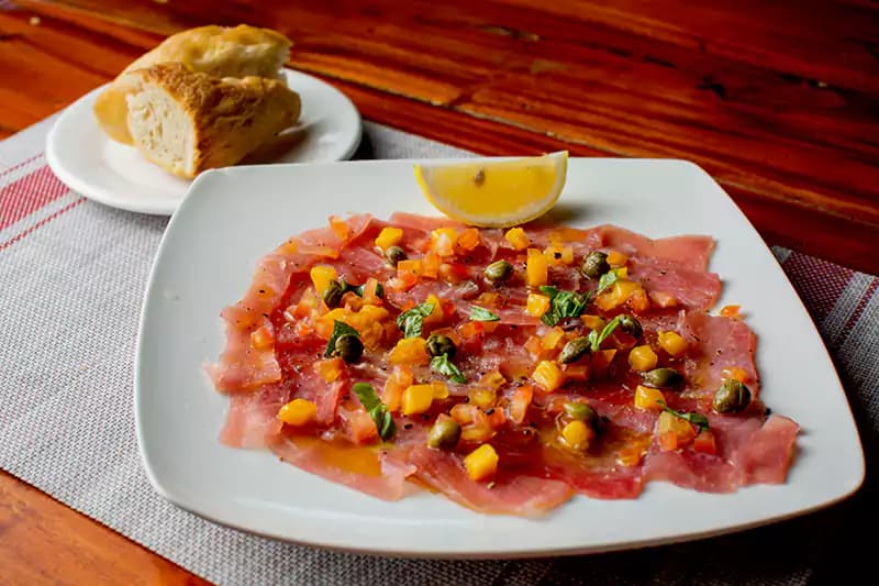 Tuna Carpaccio