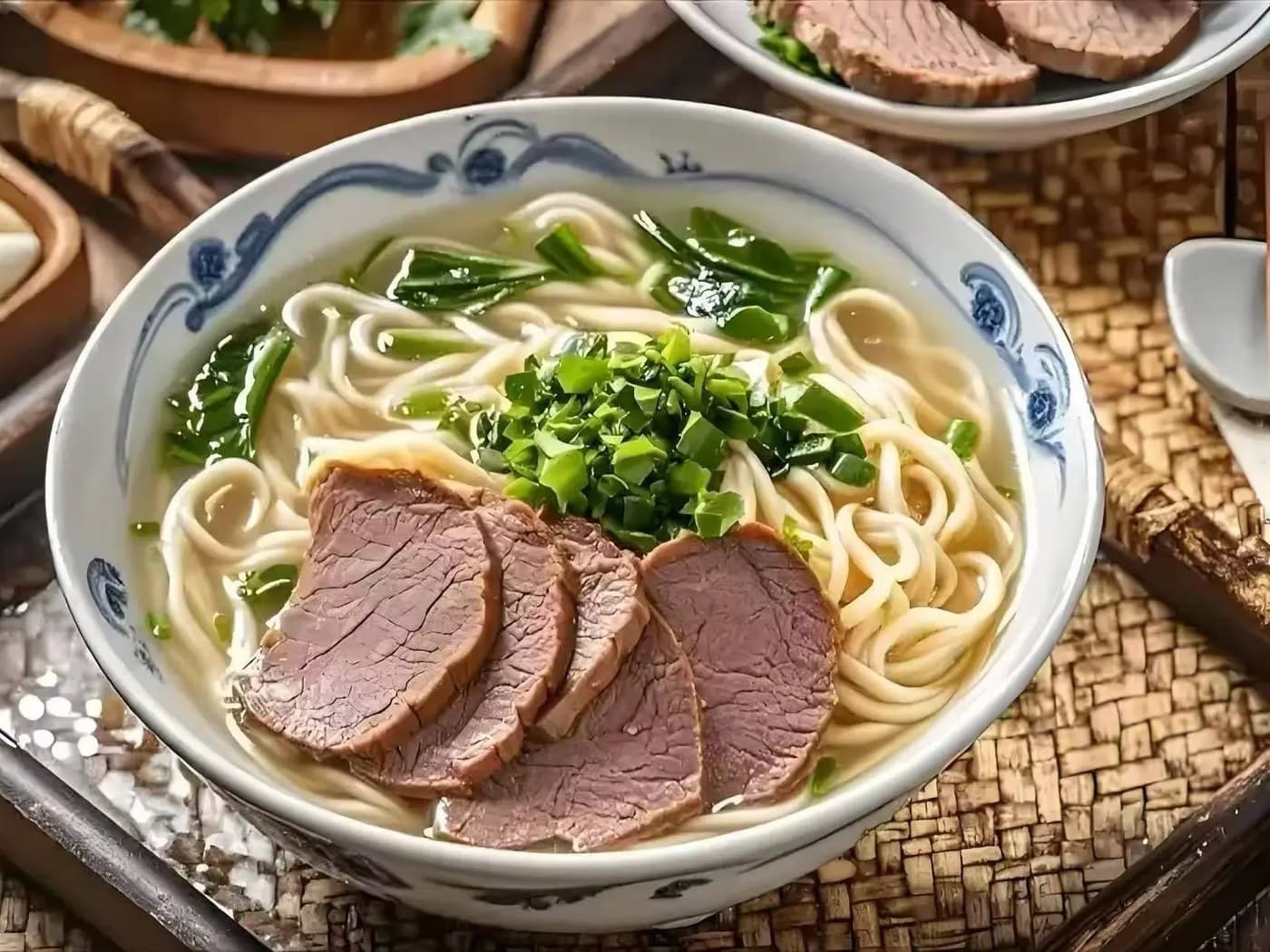 N6 Beef Bone Broth Noodles Soup