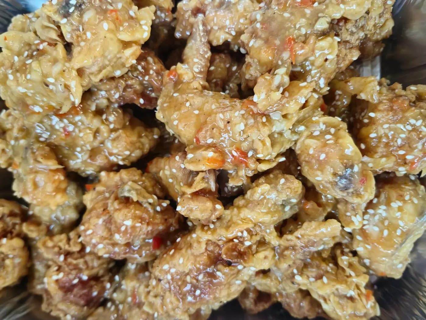 Chicken honey glazed