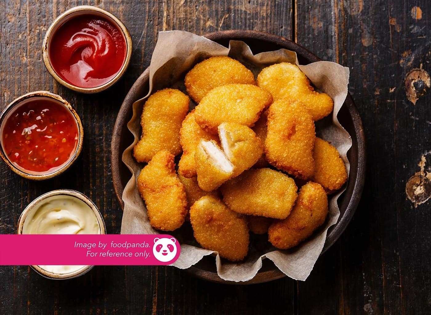 Rice,Nuggets With Egg