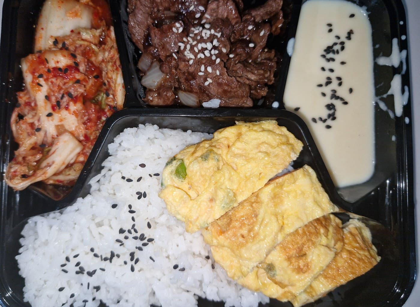 Samgyup Platter With Nori And Drink