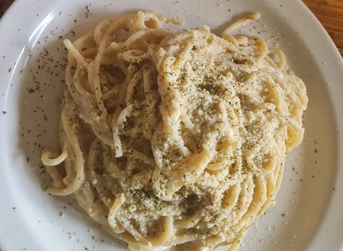Tuna Carbonara