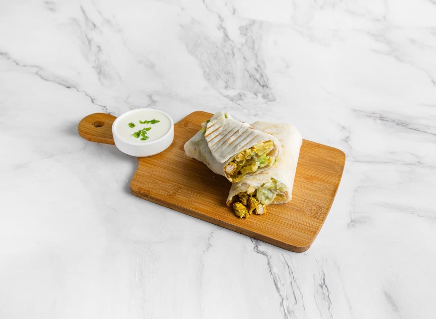 Middle Eastern Chicken Wrap