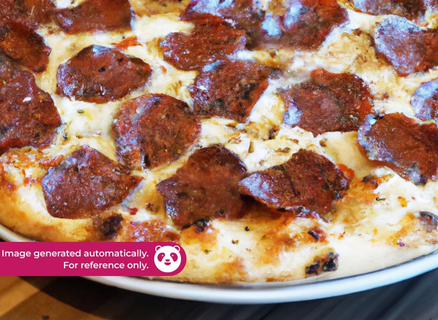 Beef Pepperoni Supreme Pizza