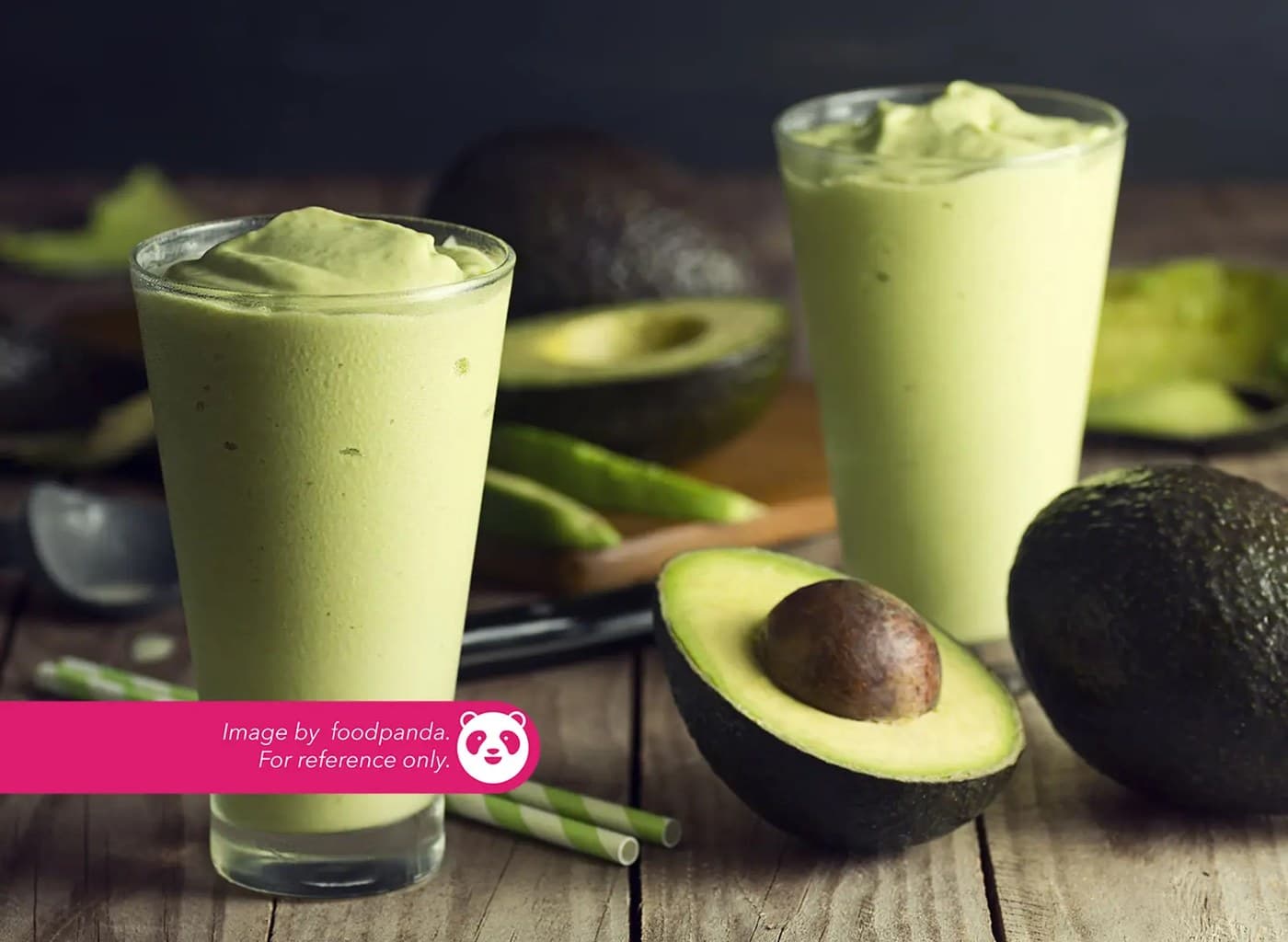Avocado Fresh Fruit Shake 16 Oz