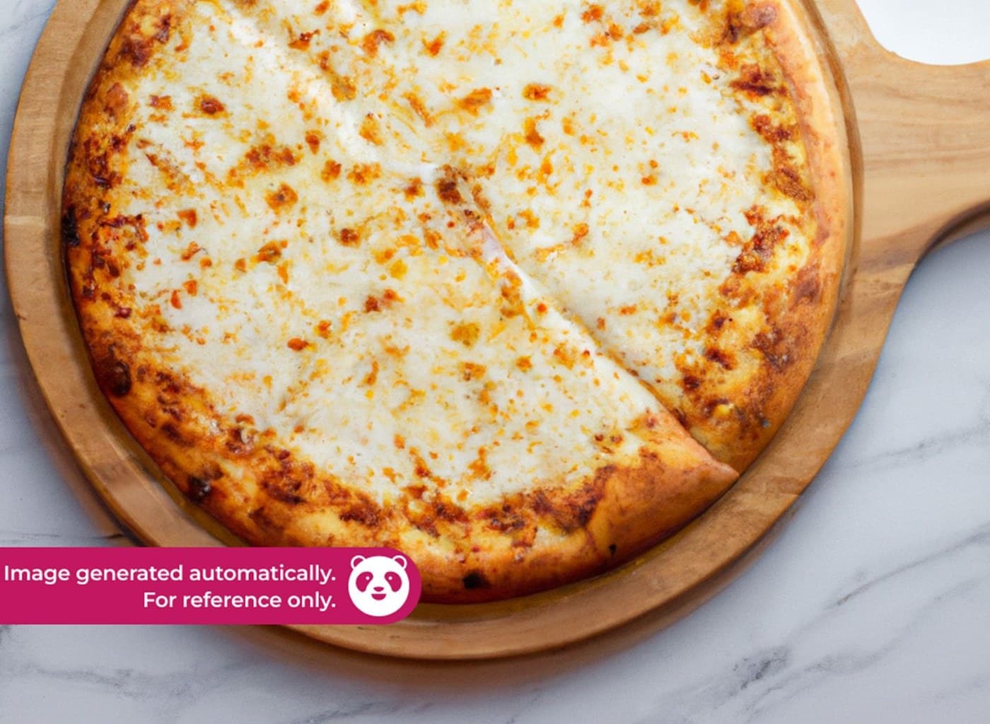 Over Cheesy Pizza