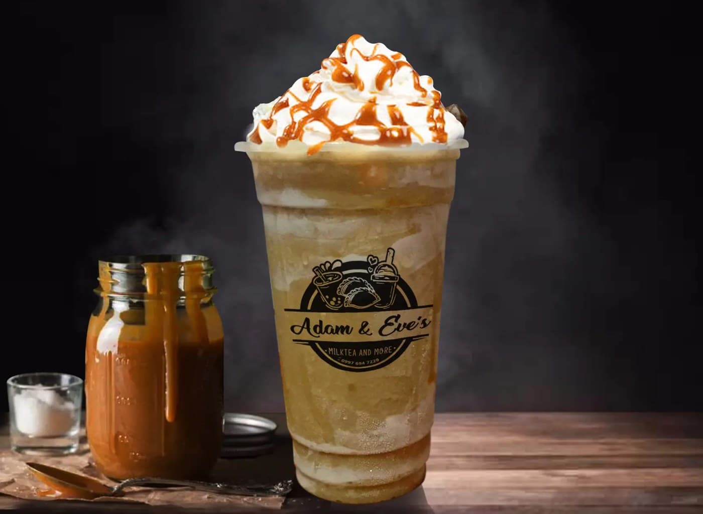Salted Caramel Frappe
