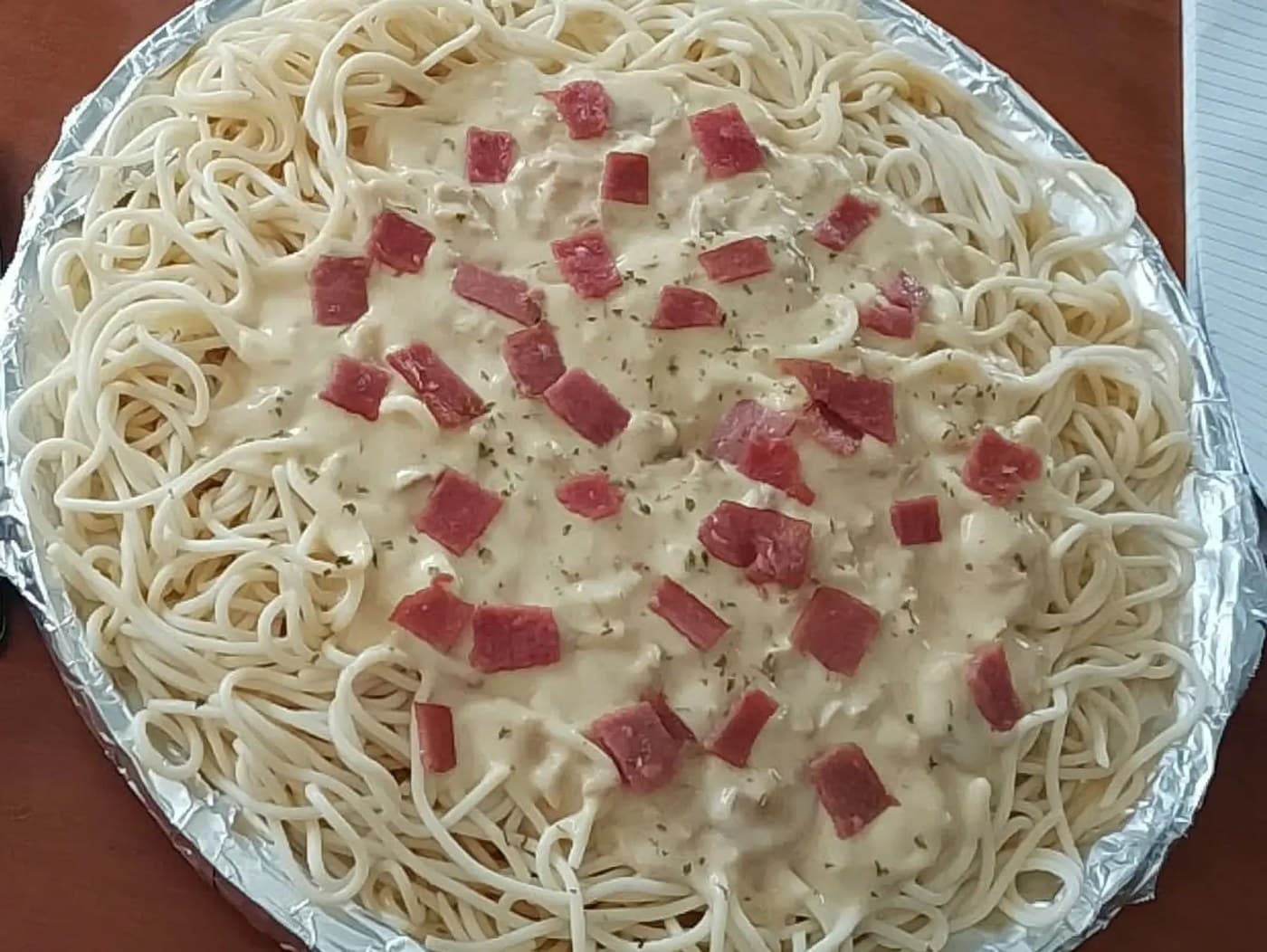 8's Creamy Carbonara Bilao