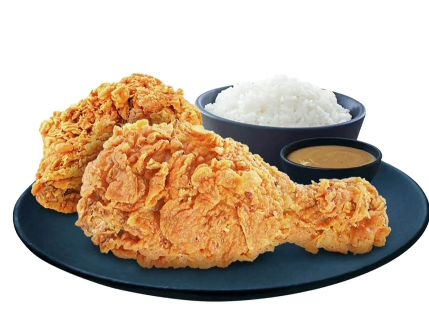 Dou Fried Chicken with Rice