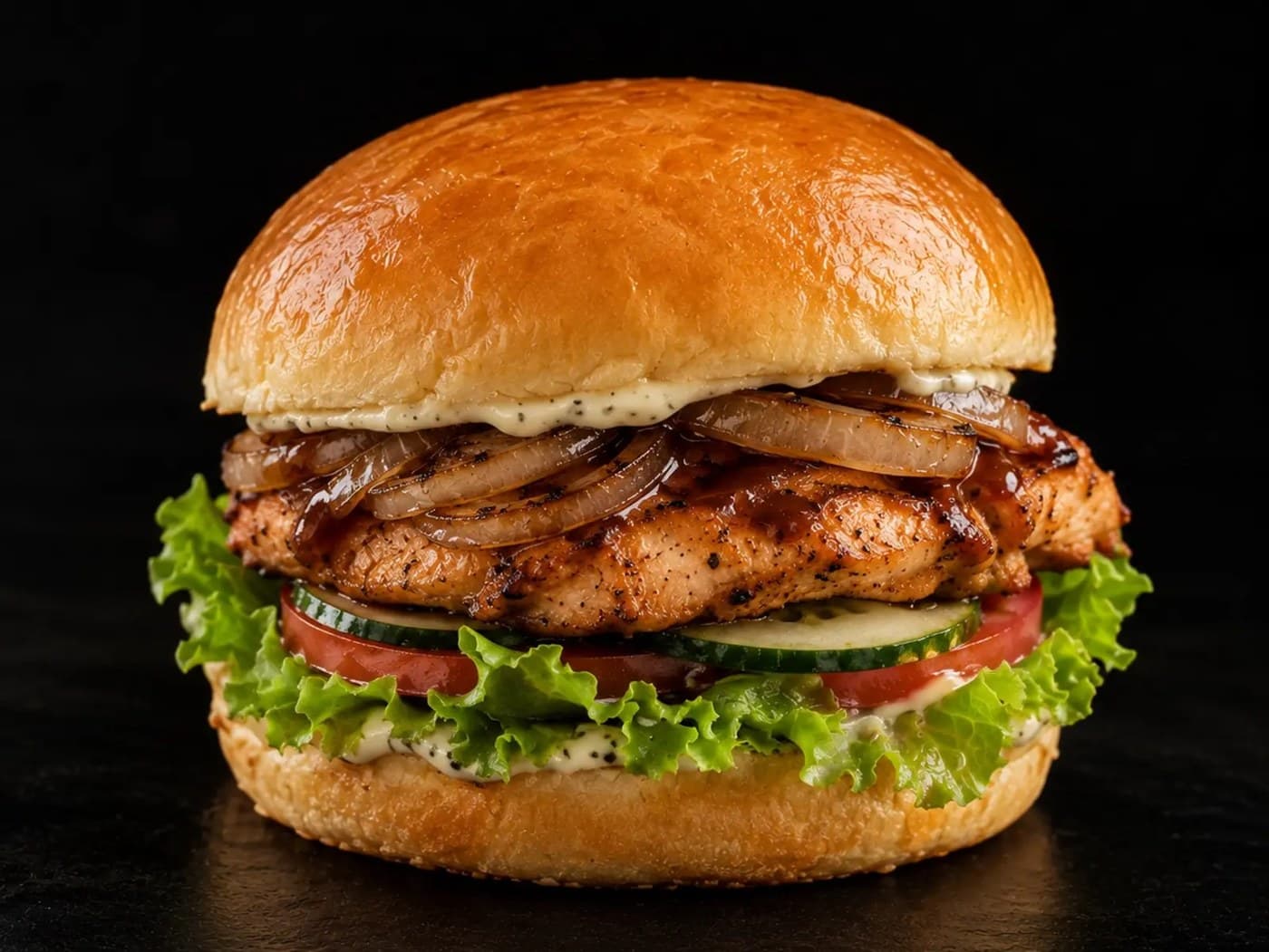 Grilled Chicken Burger