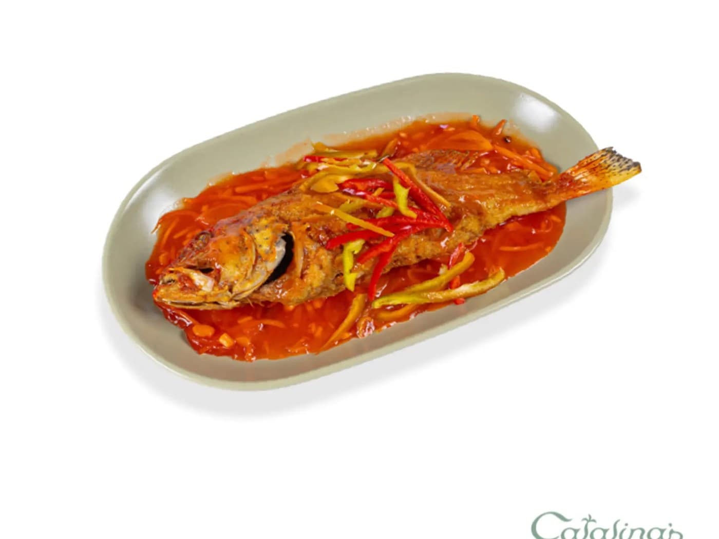 Fried Lapu-Lapu Escabeche