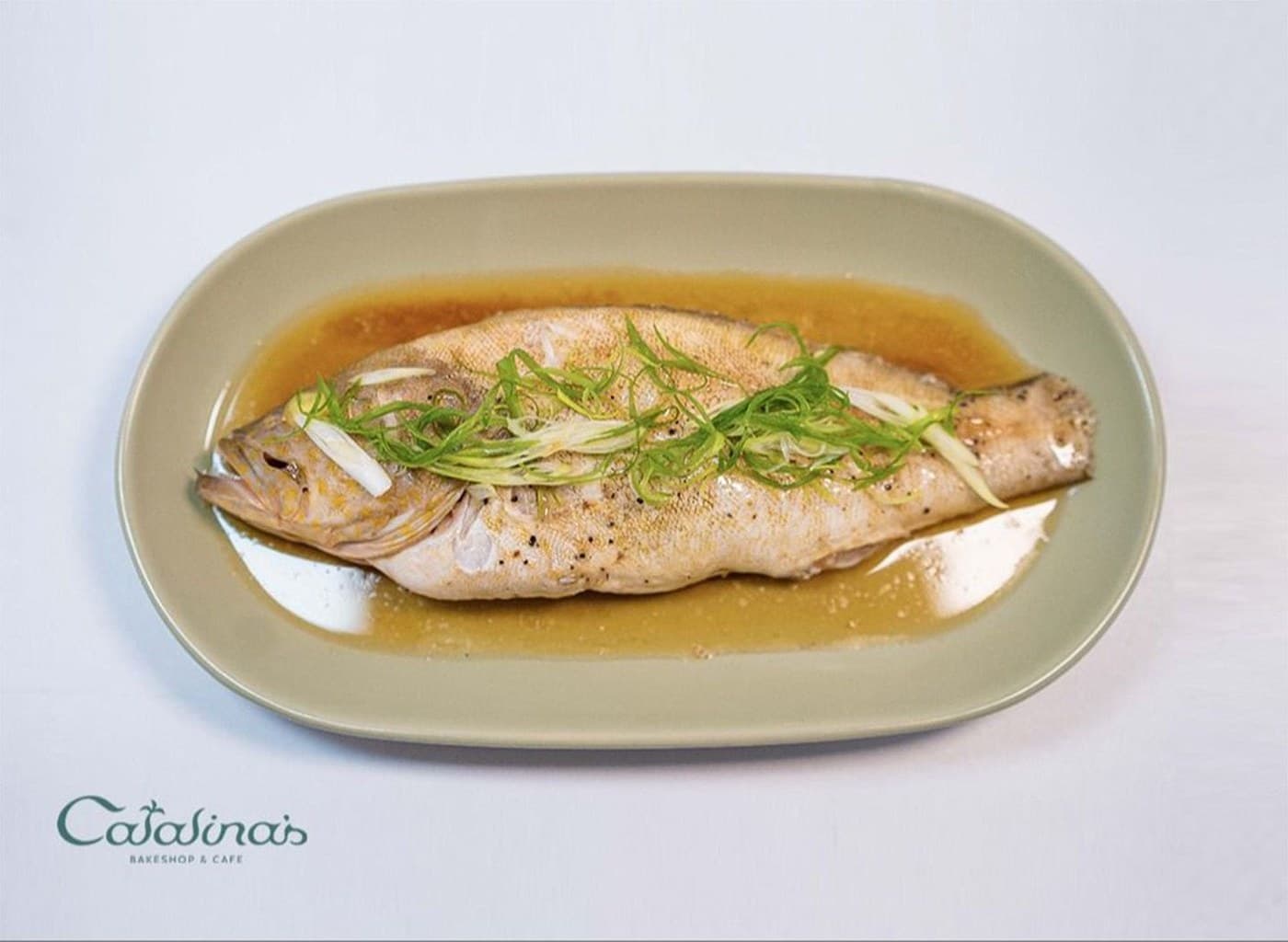 Steamed Lapu-Lapu