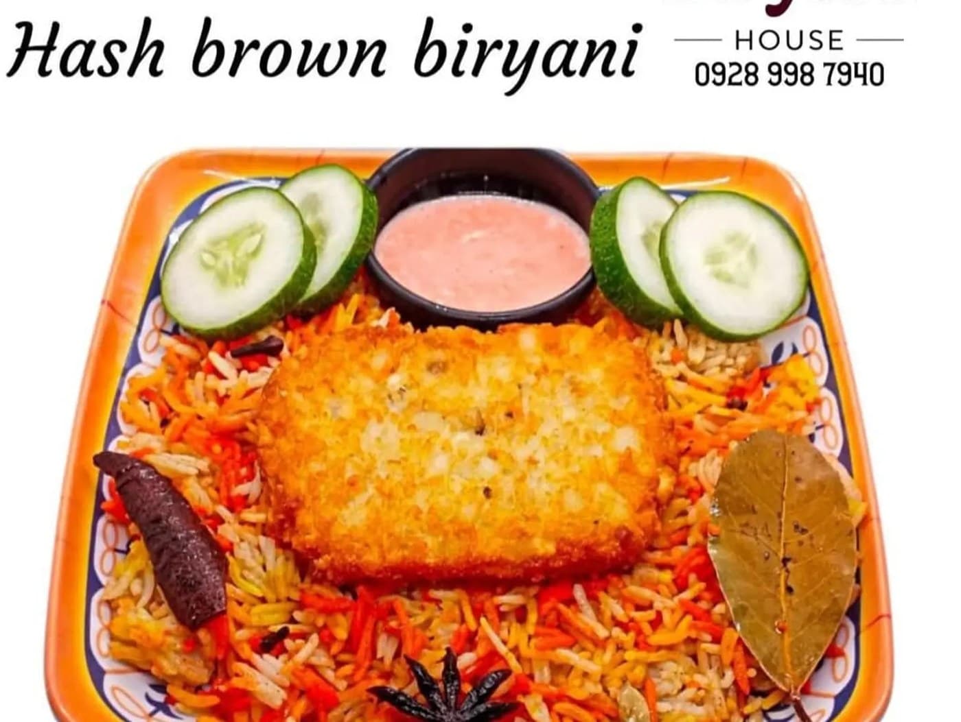 Hash Brown Biryani