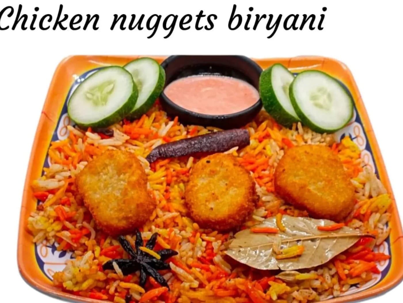 Chicken Nuggets Biryani