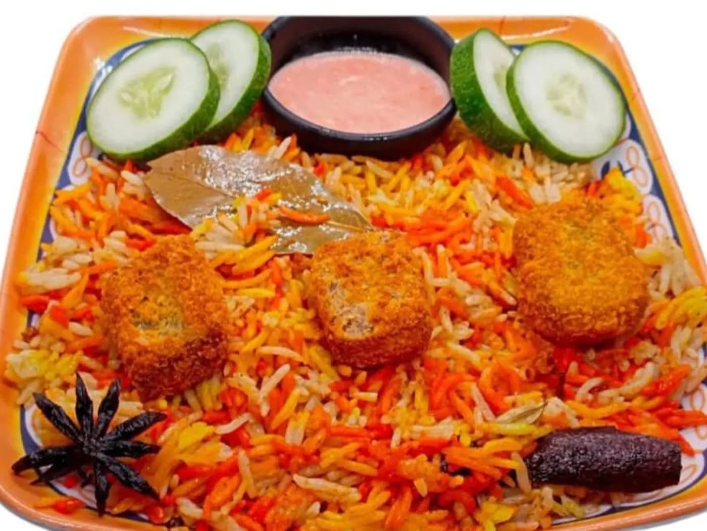 Fish Nuggets Biryani