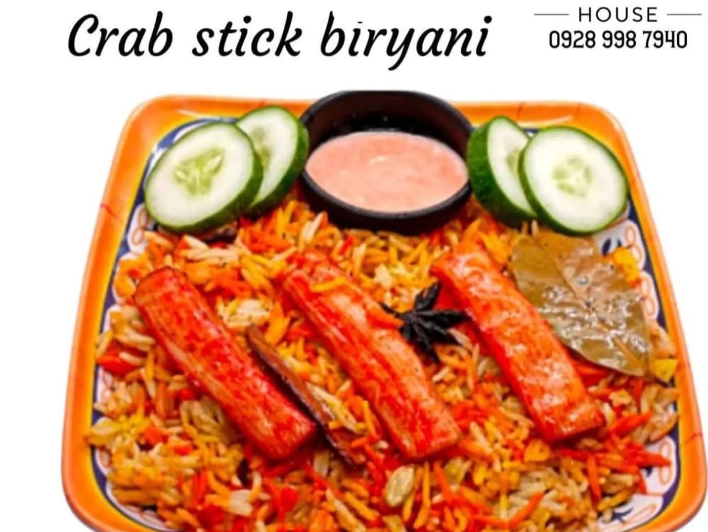 Crab Stick Biryani