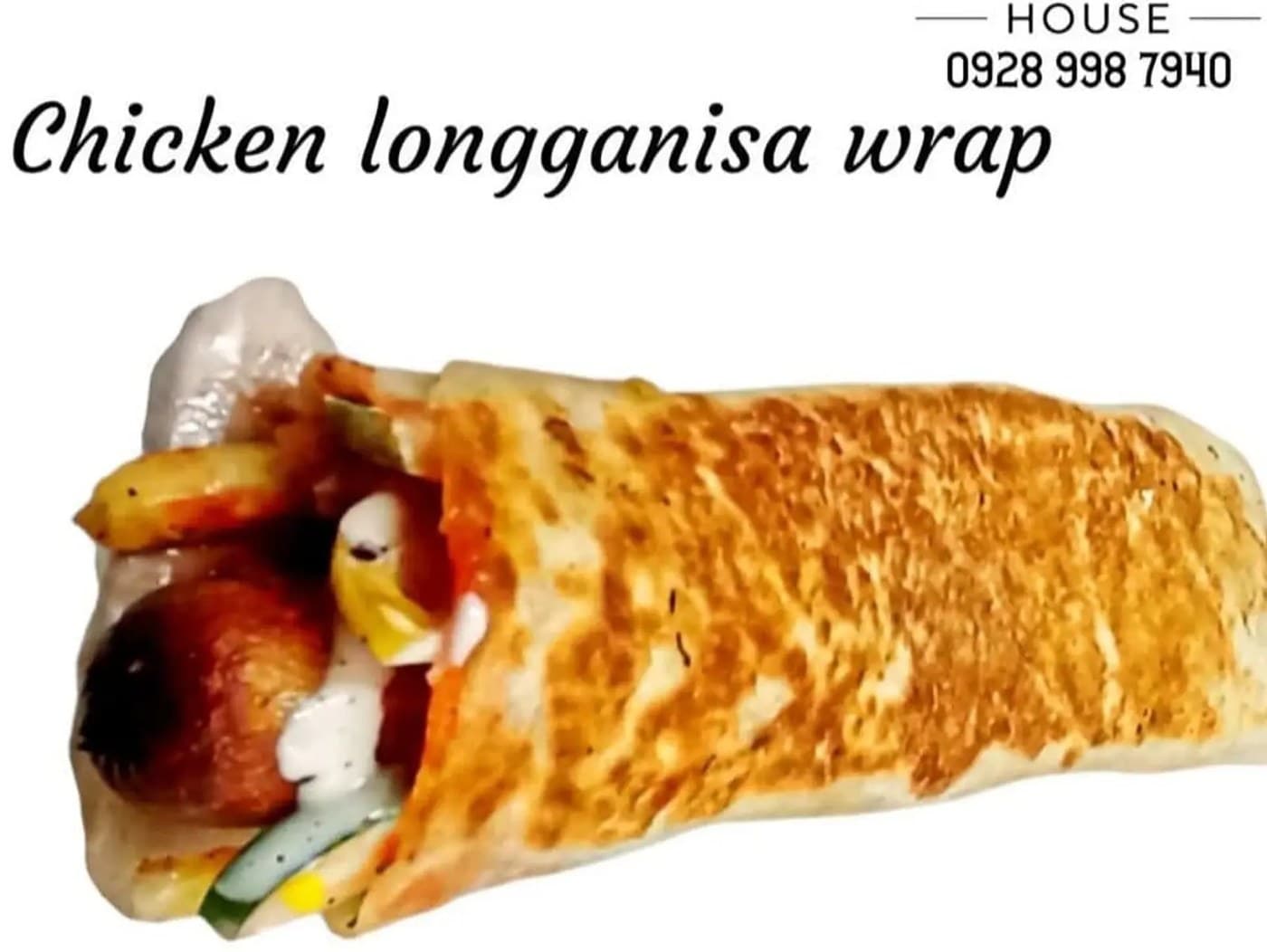 Chicken Longganisa Wrap