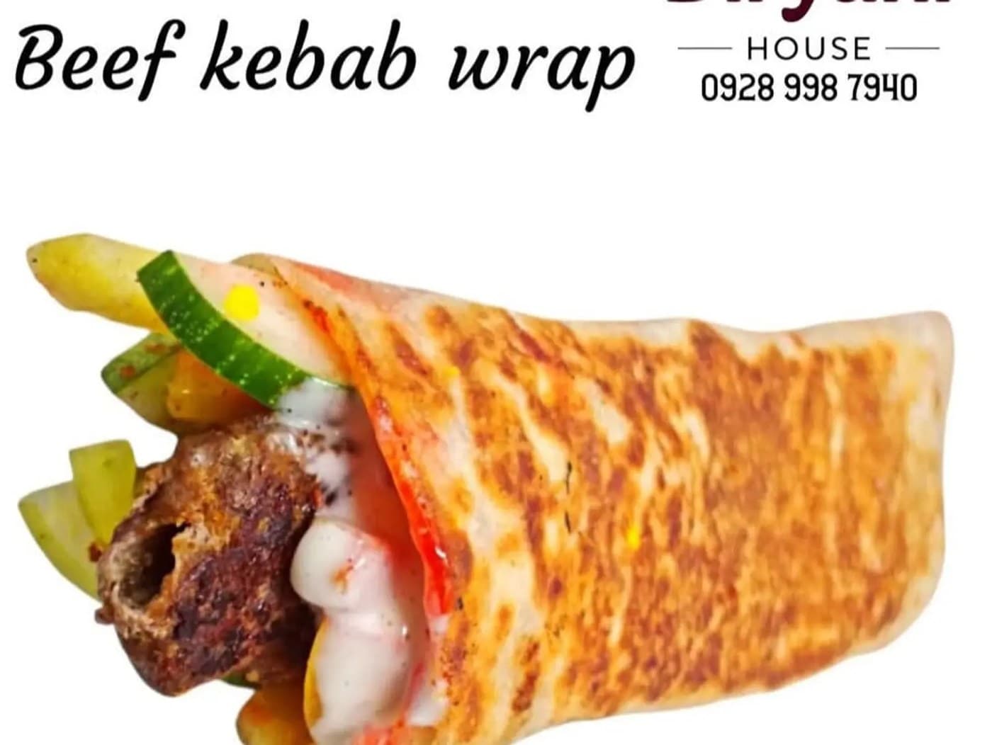 Beef Kebab Wrap