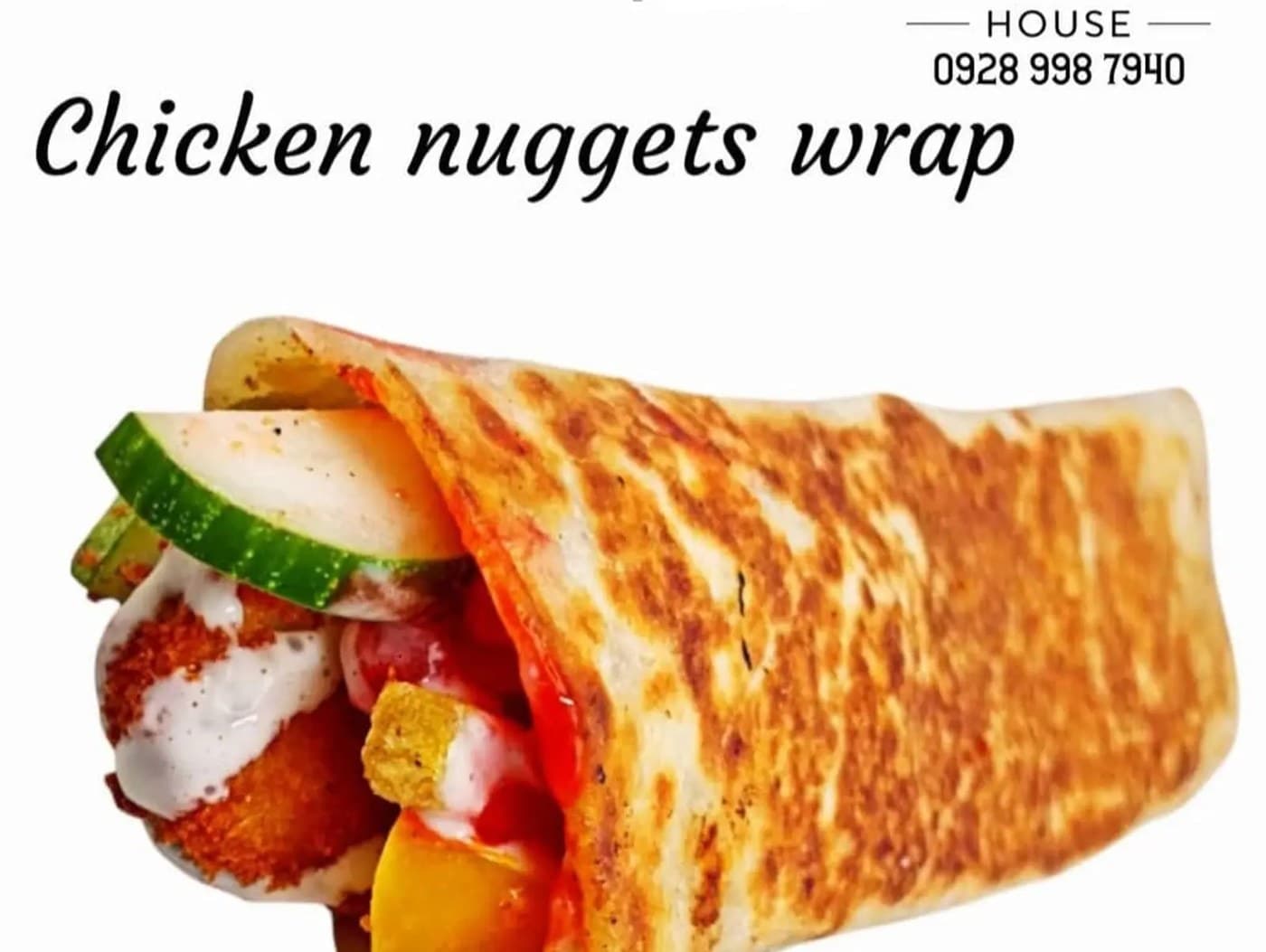 Chicken Nuggets Wrap