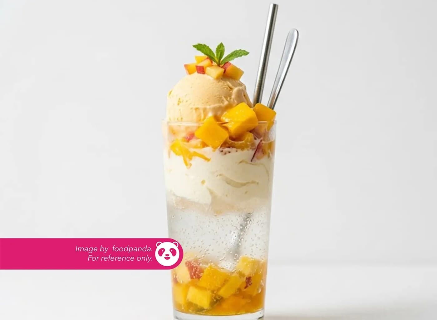 Peach Soda Float