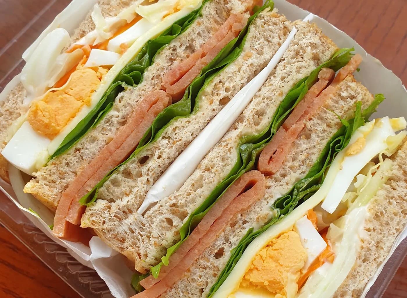 Ham & Double Cheese Sandwich