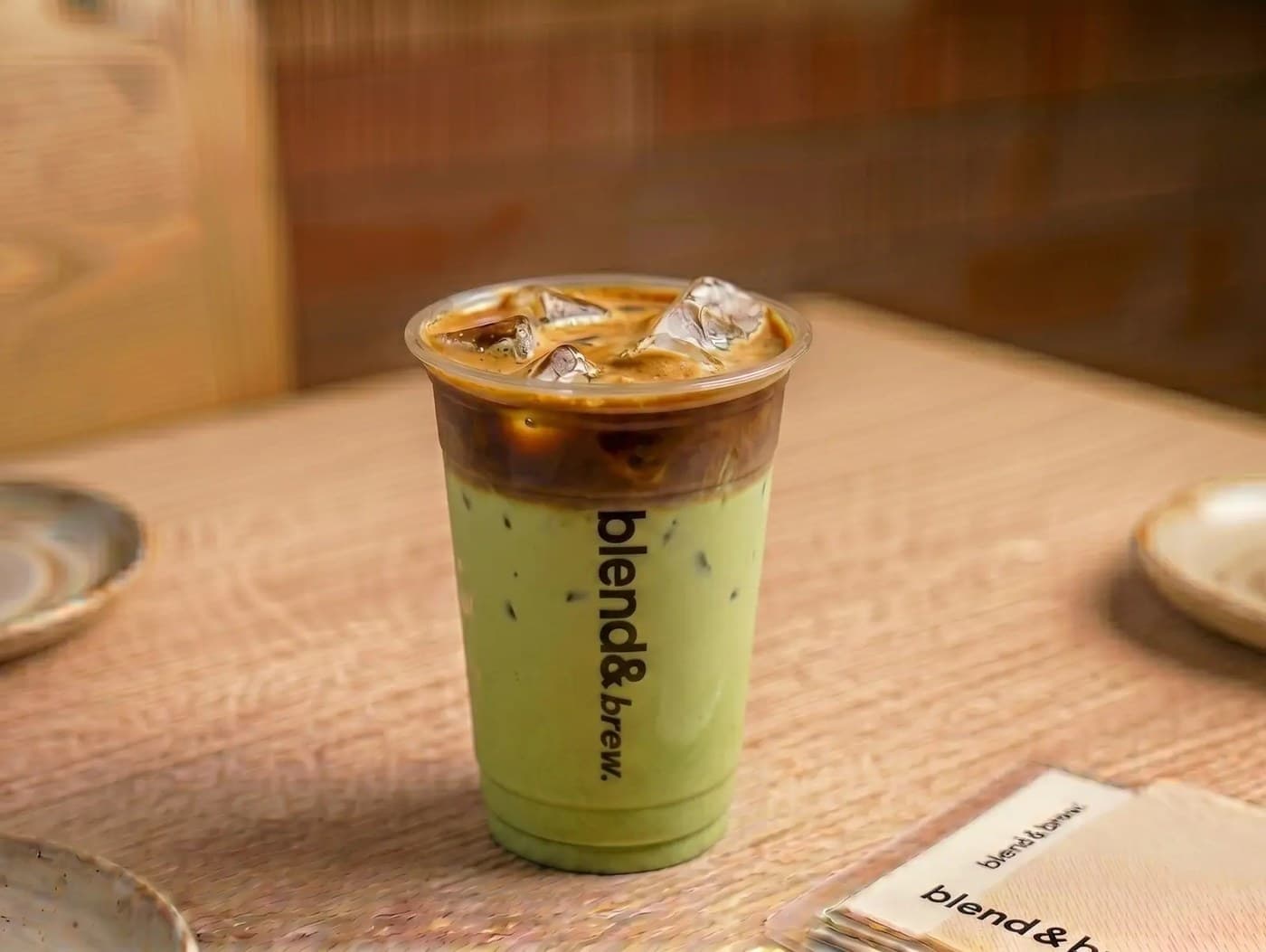 Dirty Matcha Latte
