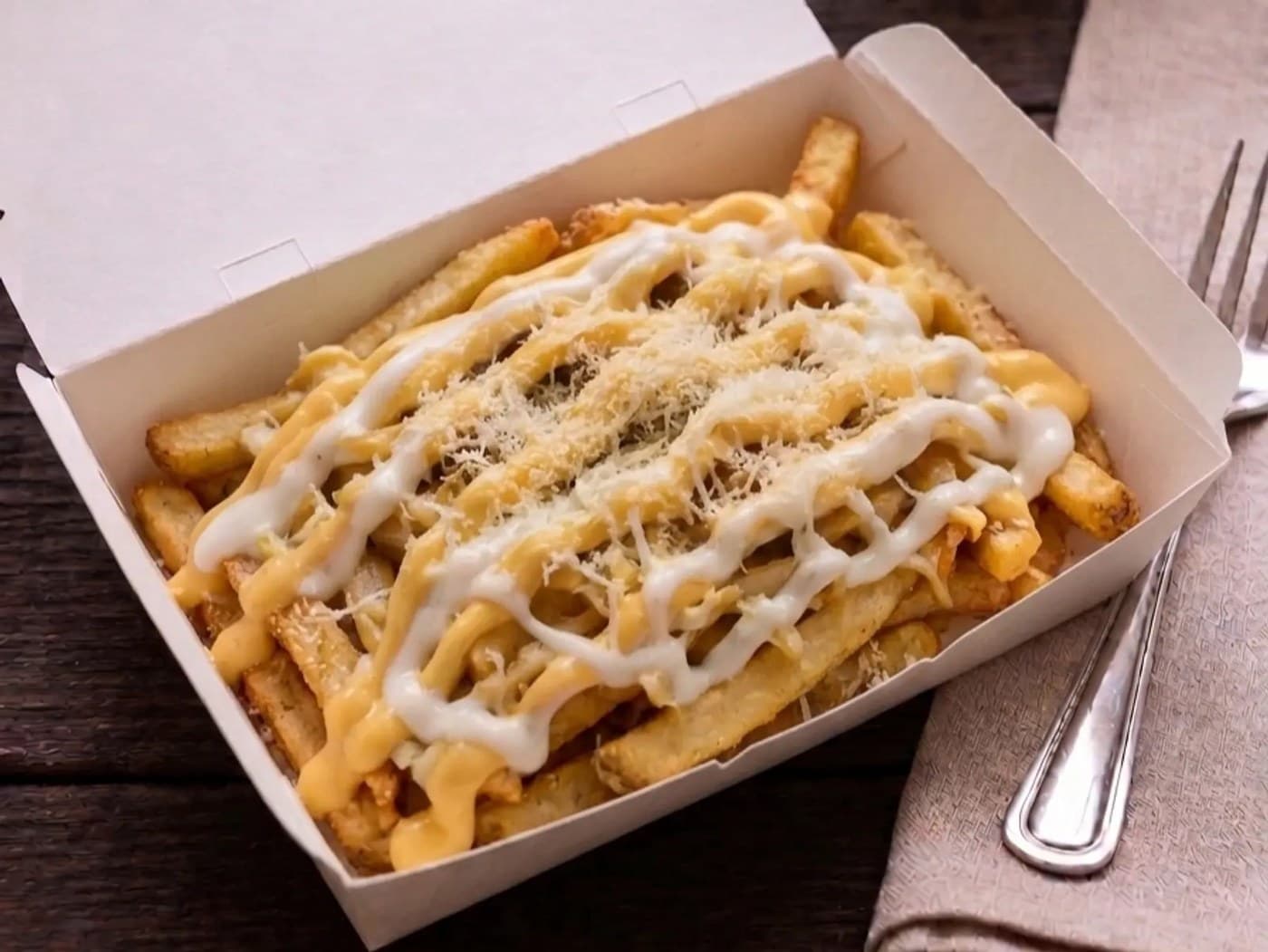 Melted Cheese Fries