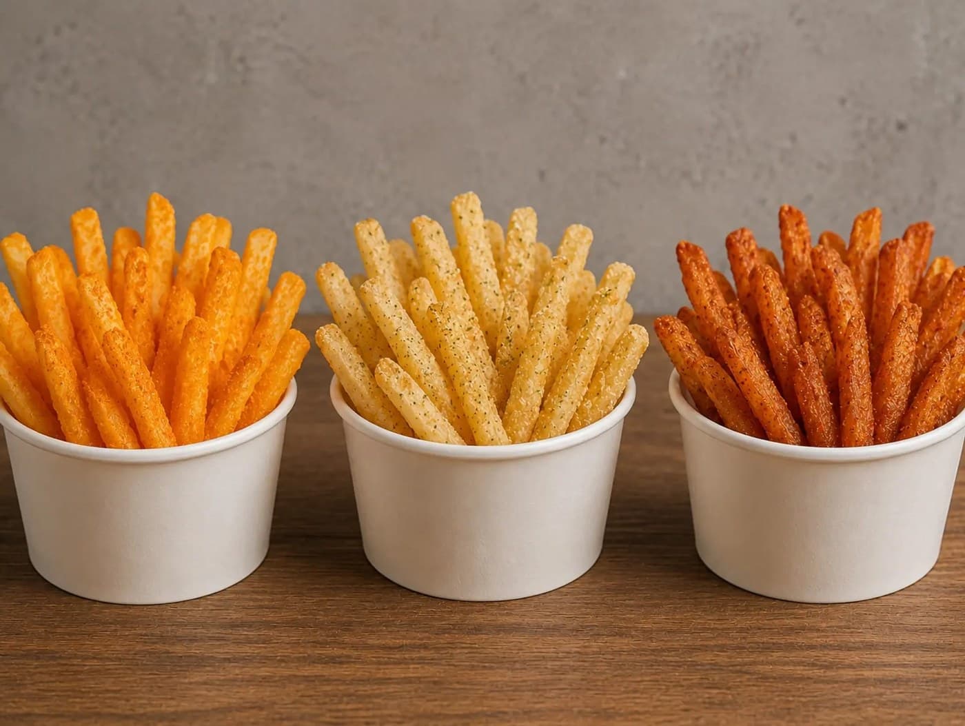 Flavored Crispy Fries