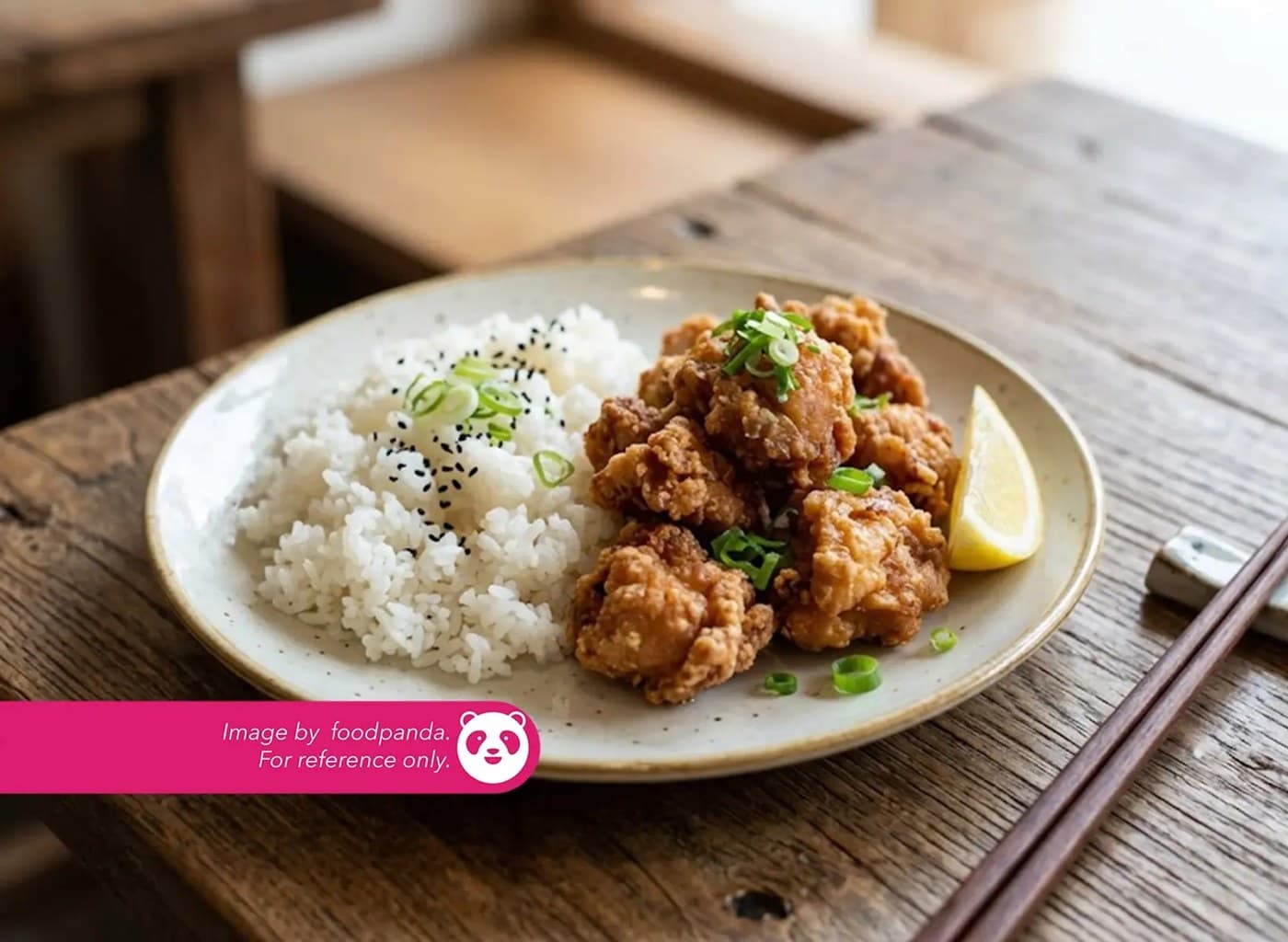 Chicken Karaage Rice Meal