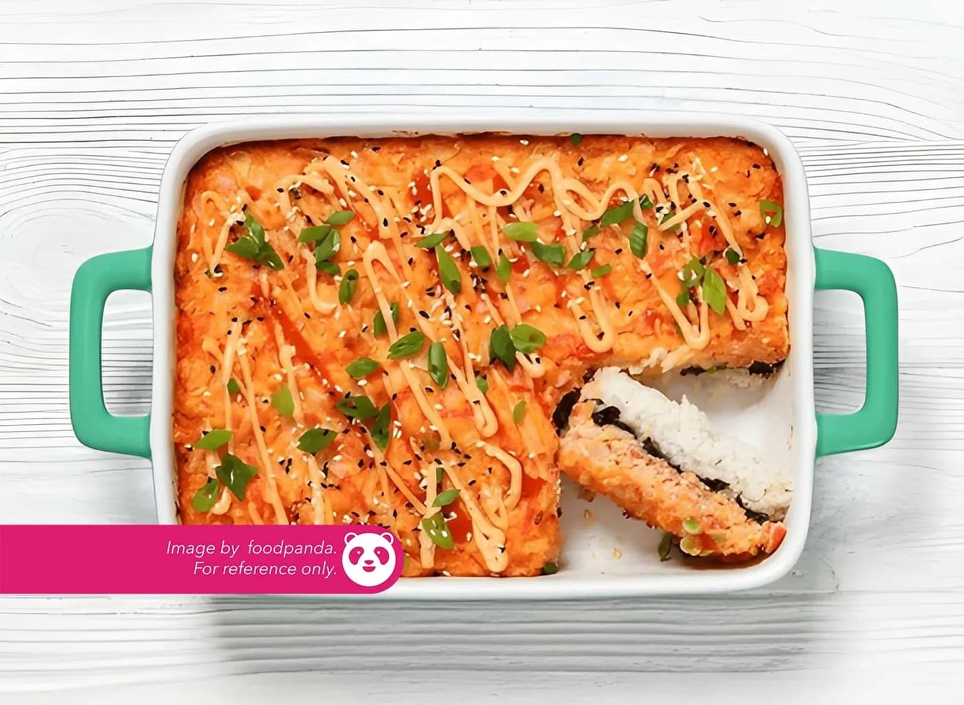 Spicy Kani Baked Sushi