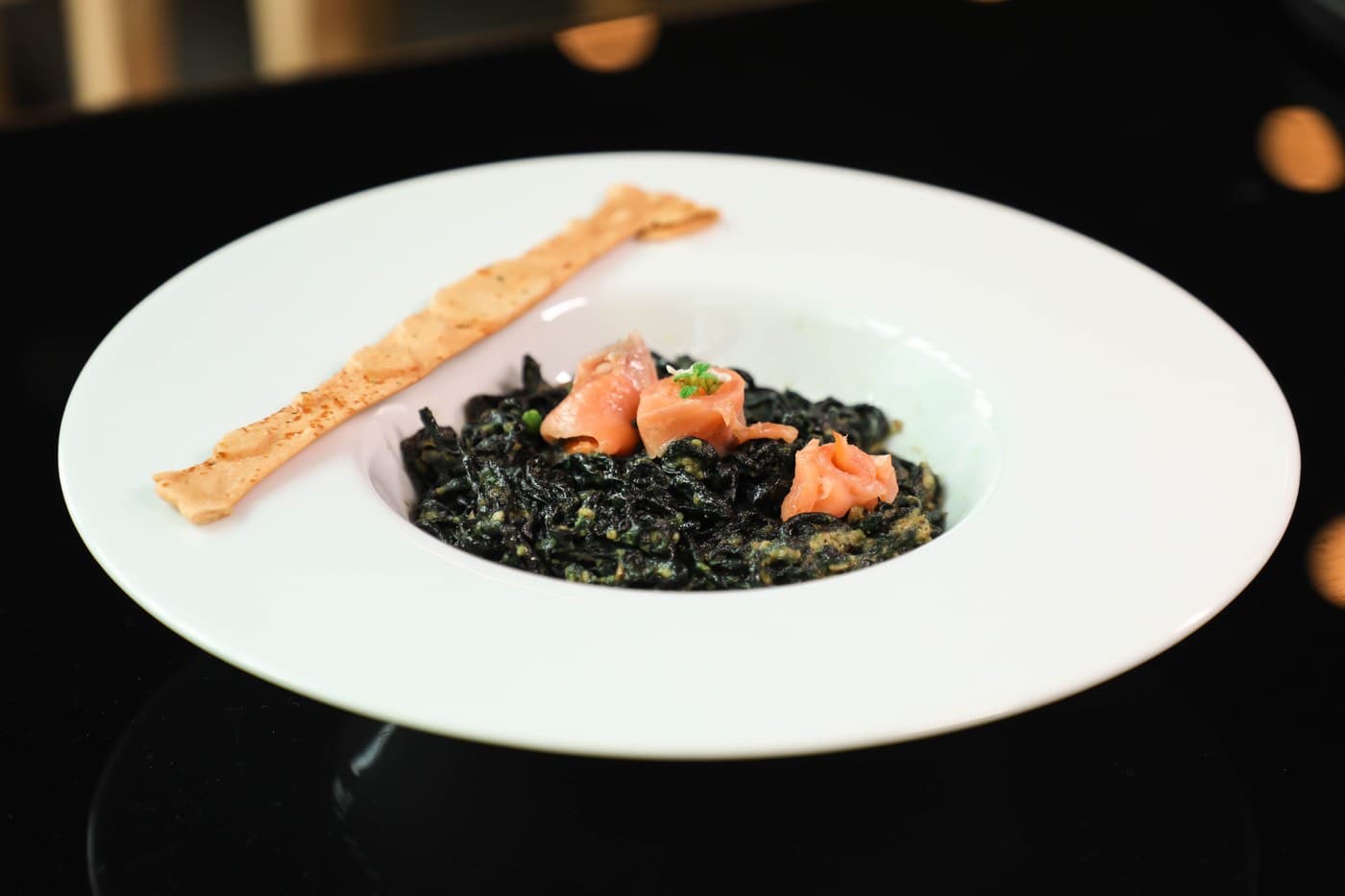 Smoked Salmon & Pesto Cream