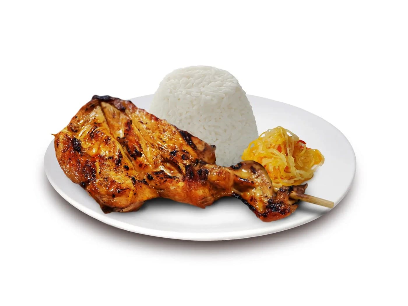 Pechopak inasal with rice
