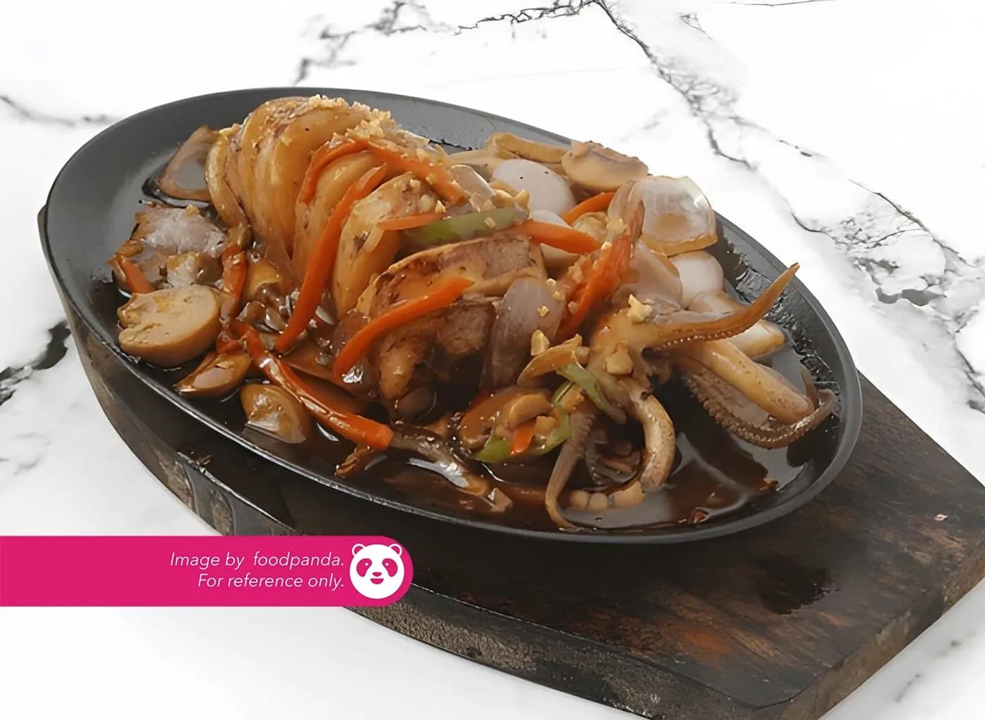 Sizzling Squid
