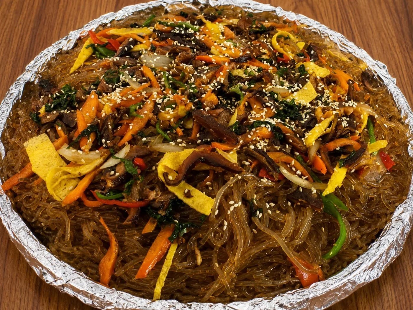 Korean Stir-Fried Japchae