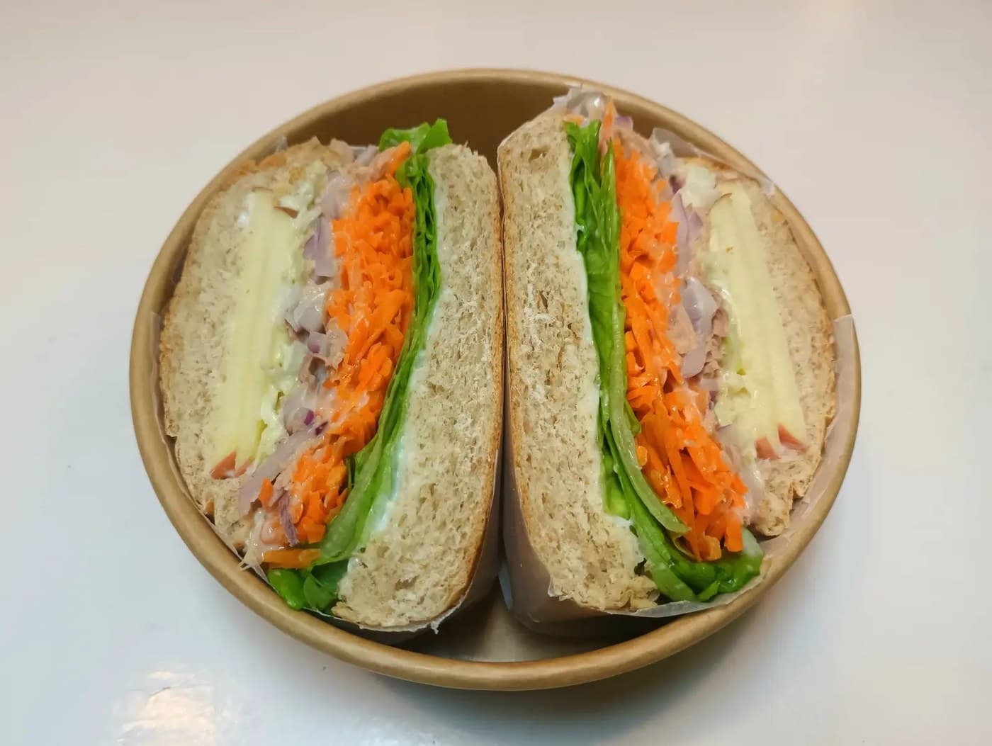 Tuna Apple Sandwich