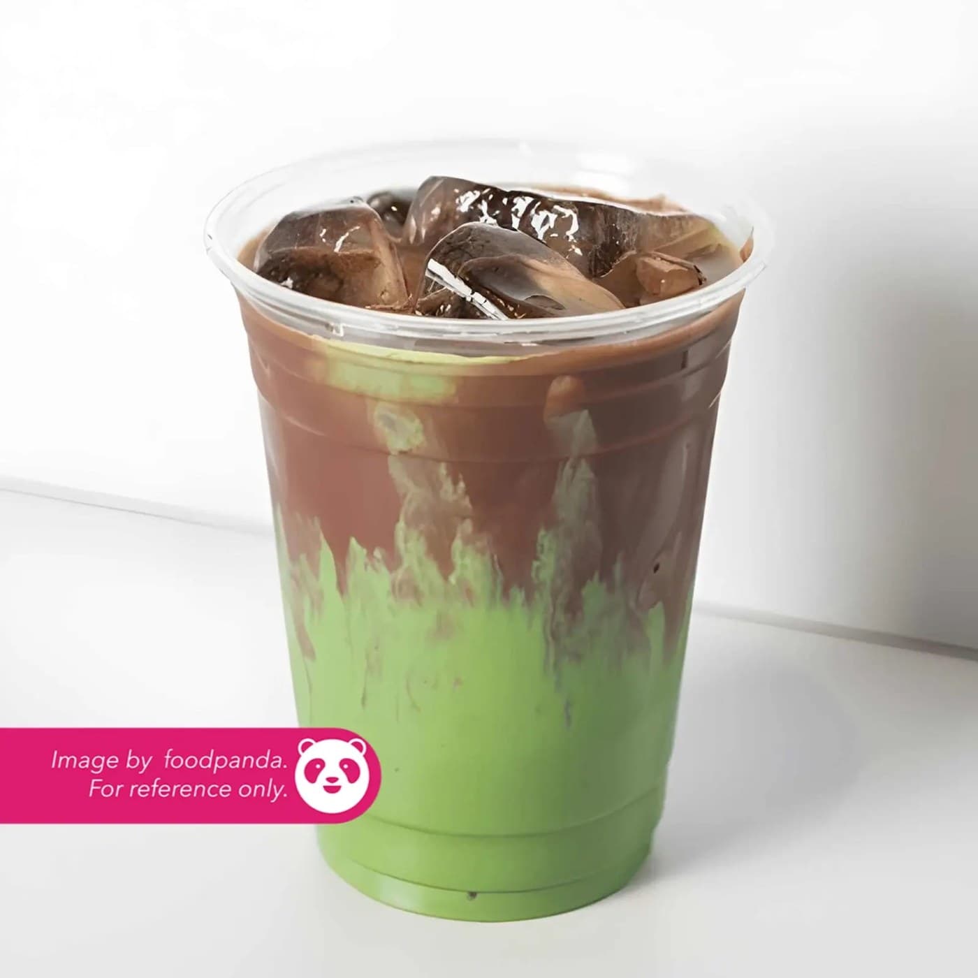 Iced Chocolate Matcha Latte