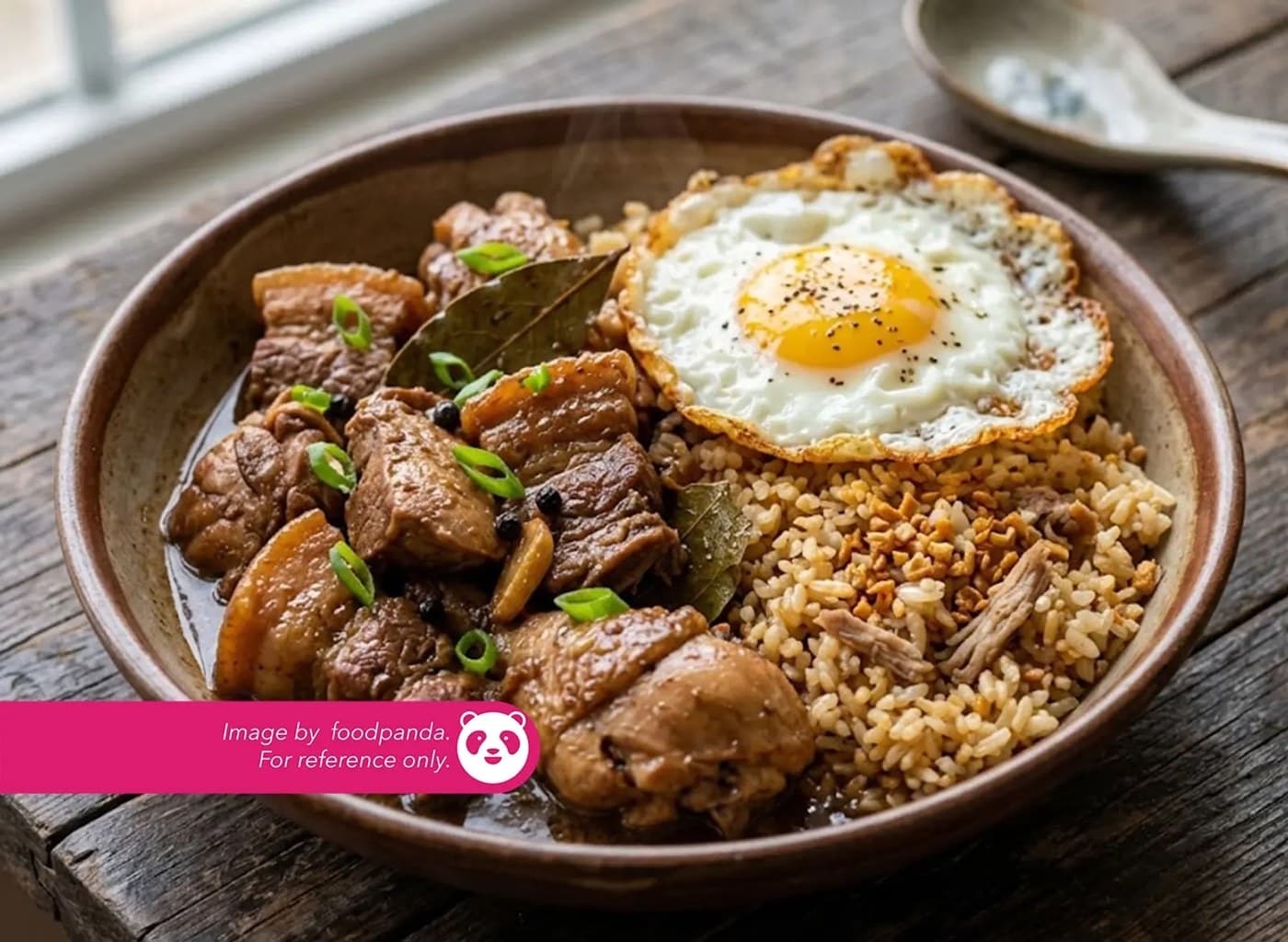 Adobo, Egg, Rice