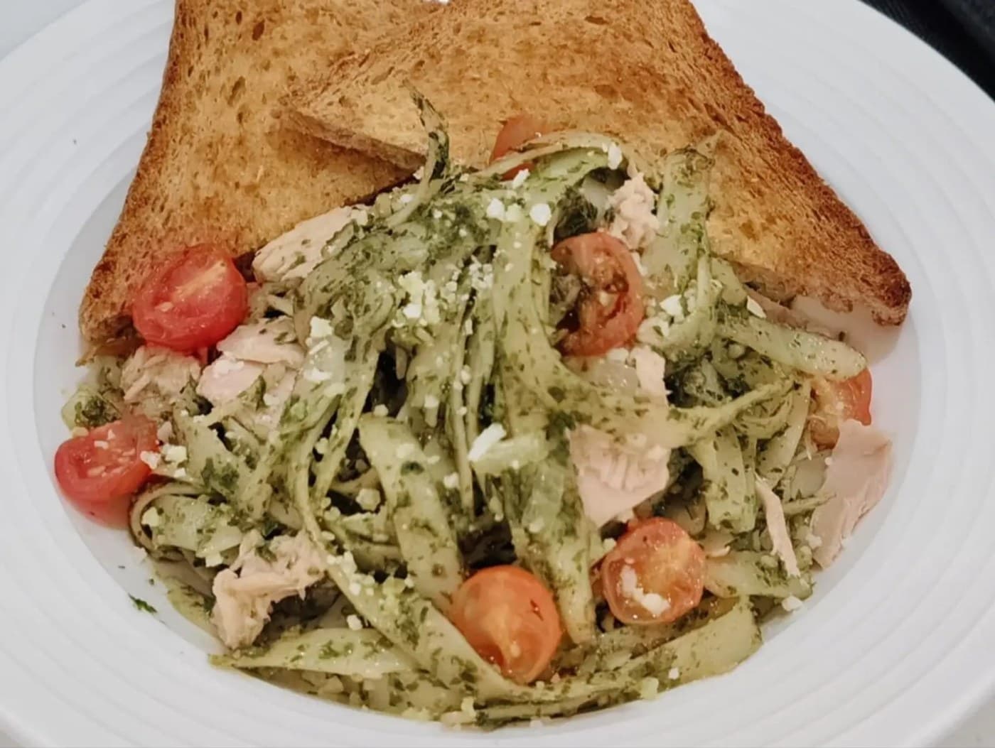 Tuna Pesto Pasta