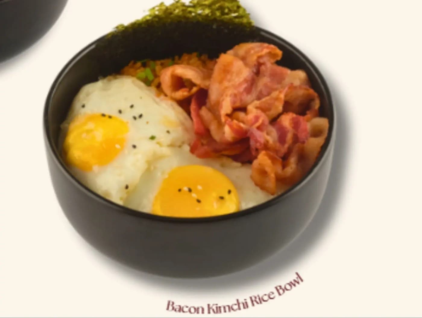 Bacon Kimchi Rice Bowl