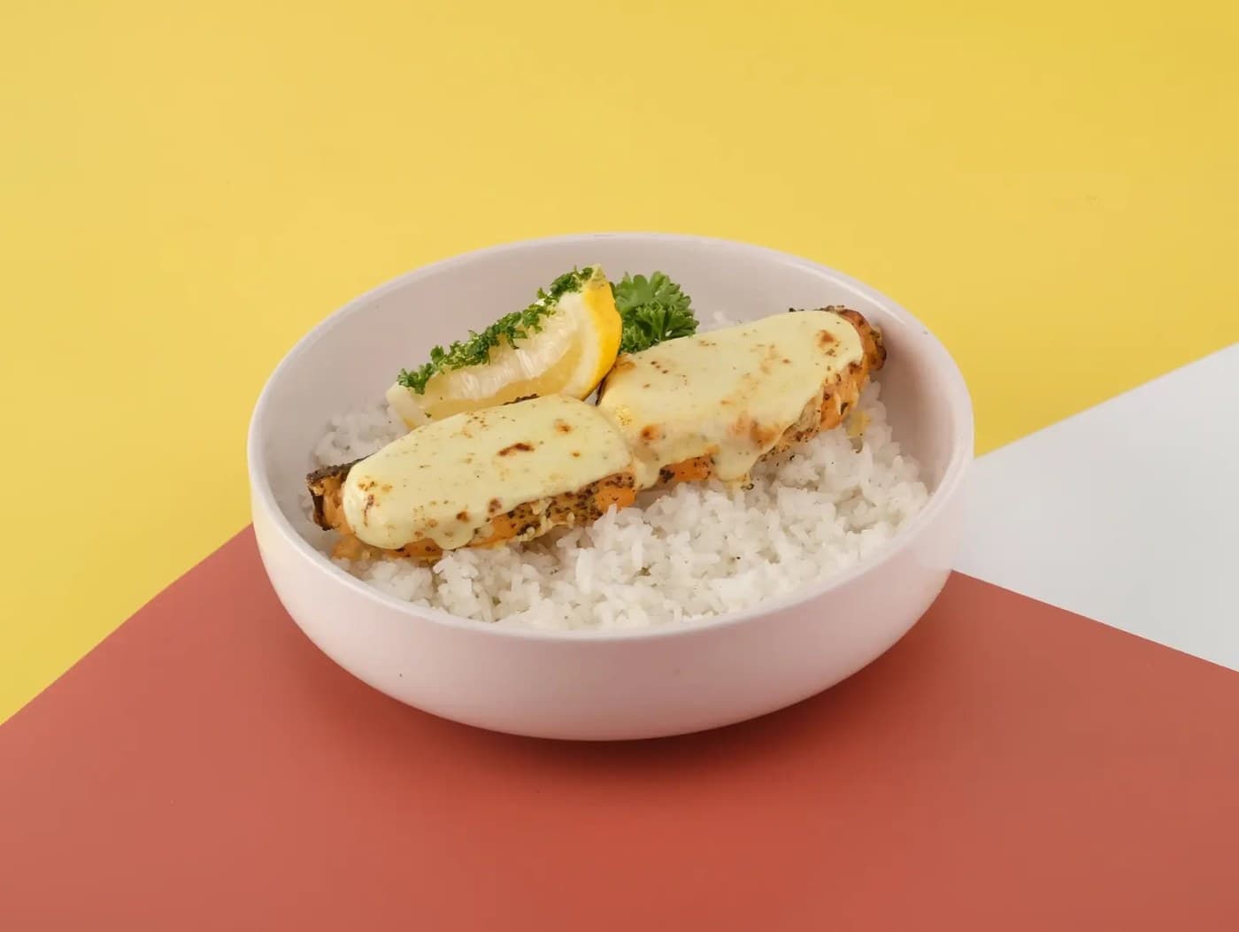 Cheesy Baked Salmon