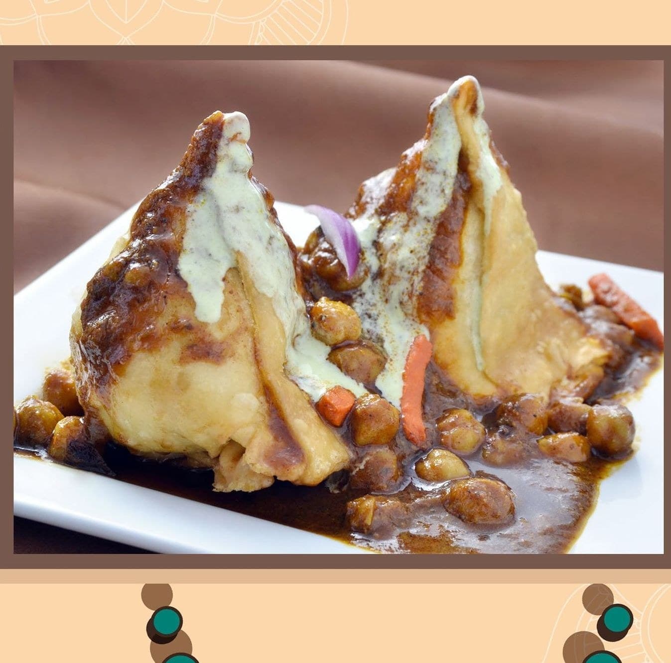 Samosa plate