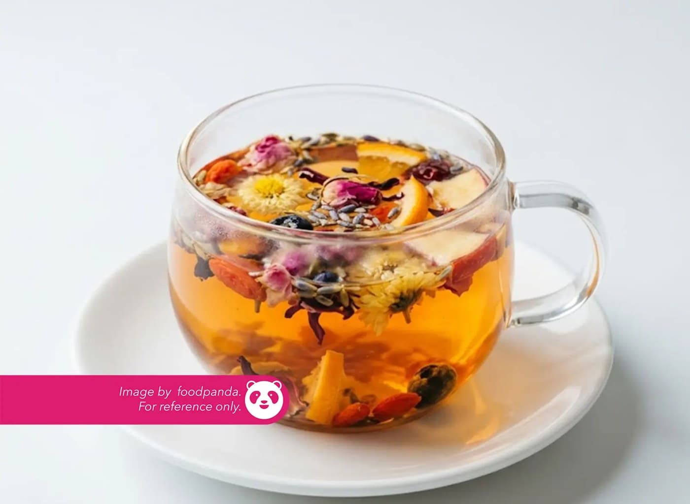 Mixed Flowers and Fruit Tea