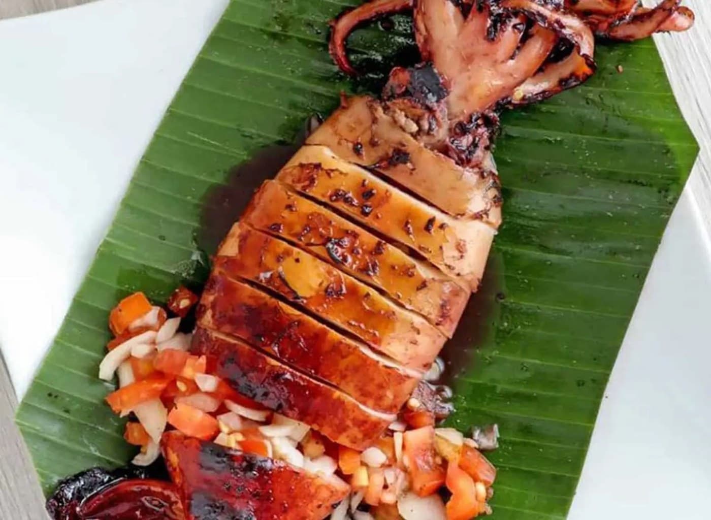 Grilled Pusit