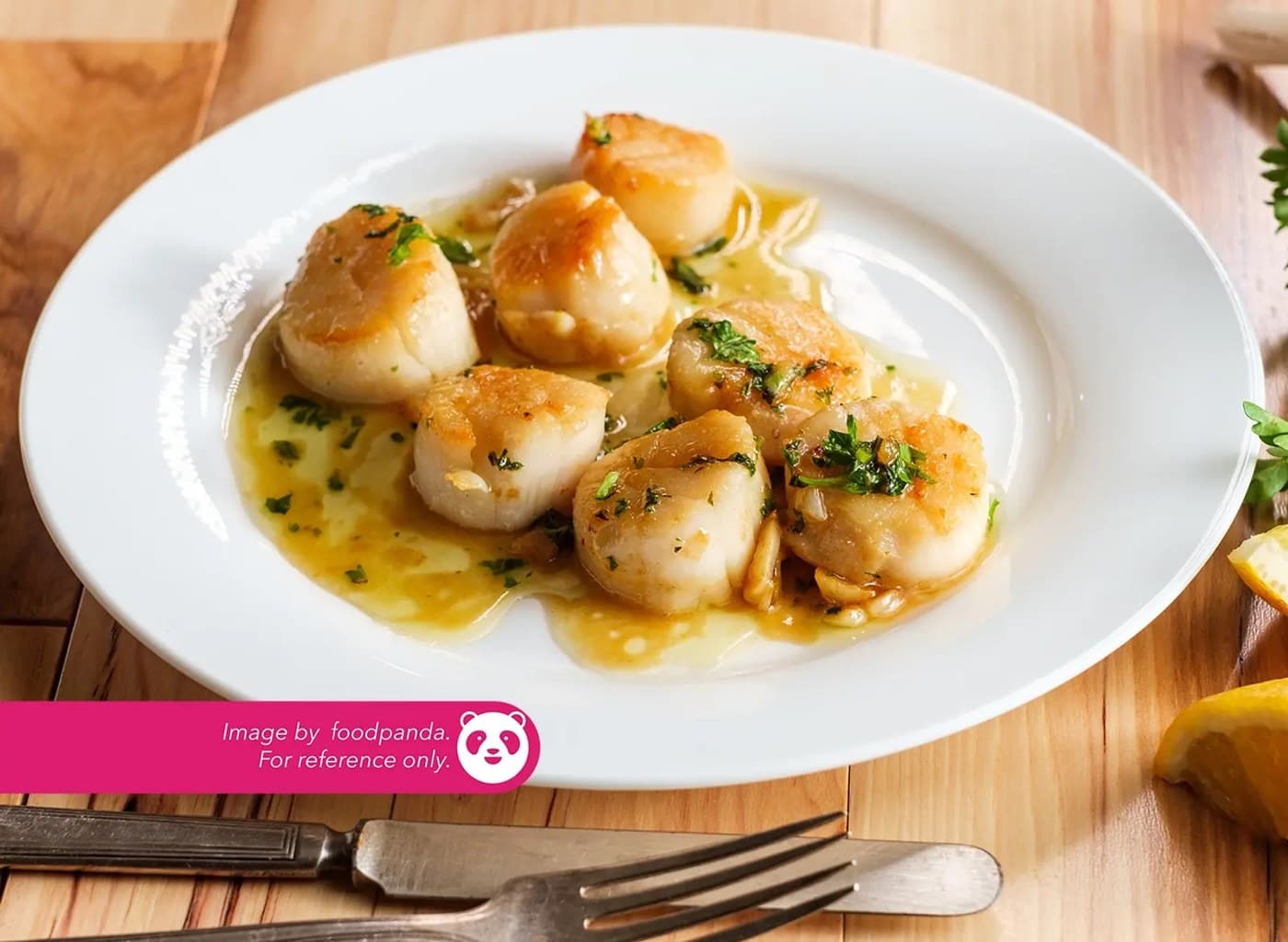 Buttered Garlic Scallop