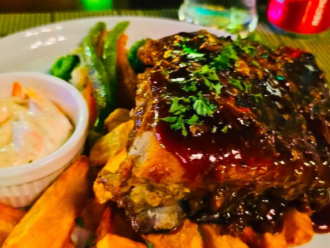 Honey Bourbon BBQ Ribs