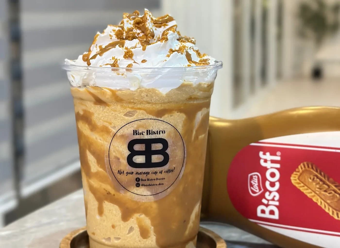 Biscoff Latte Ice Blended