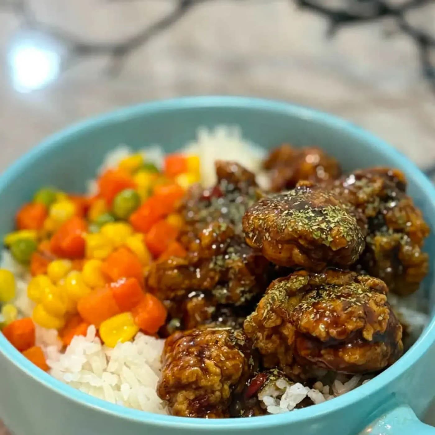 Chicken BBQ Ricebowl