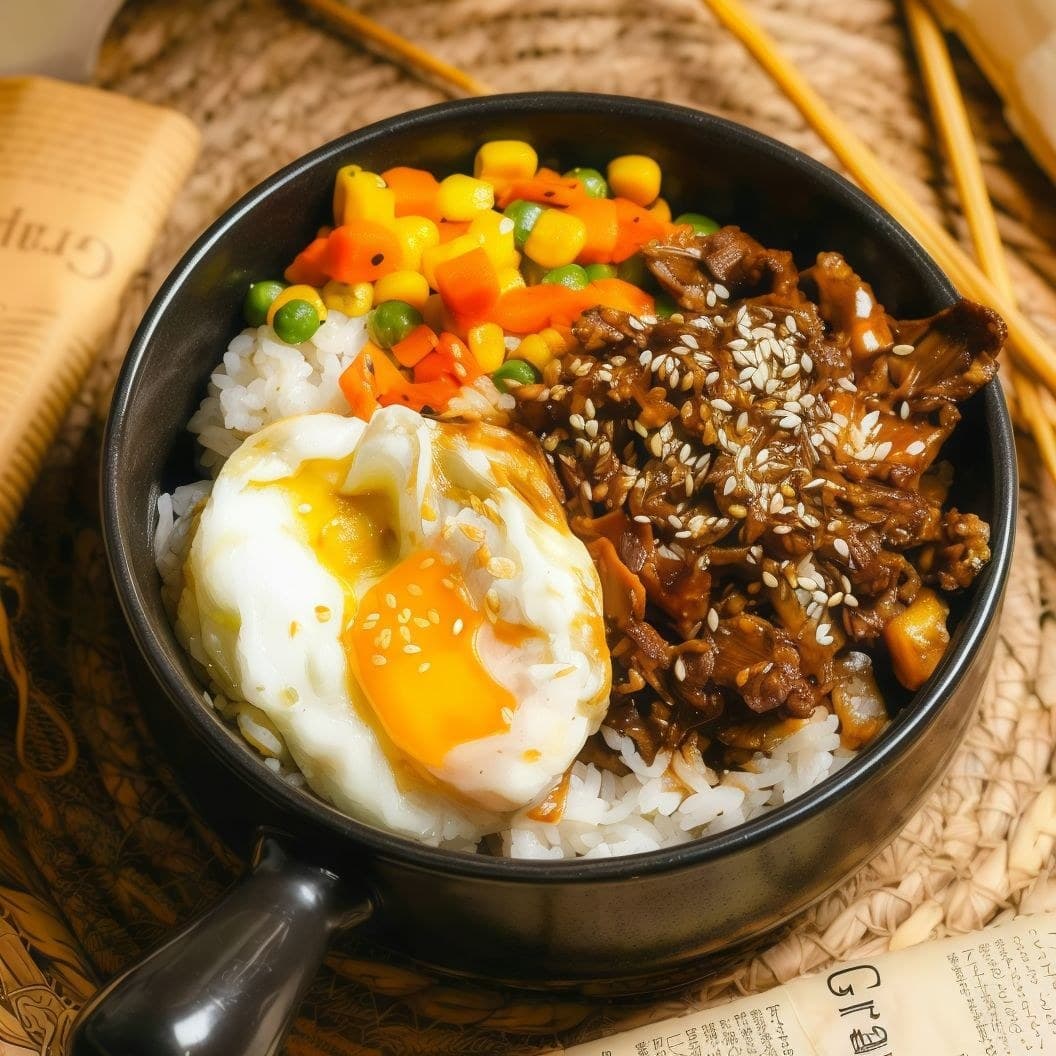 Japanese Gyudon Ricebowl