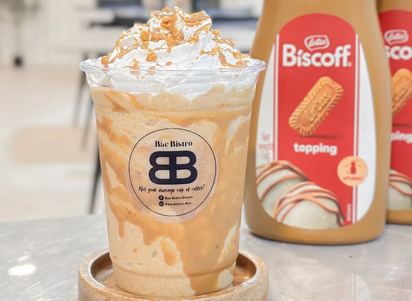 BISCOFF CREAM ICE BLENDED (Non-Coffee)