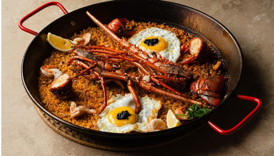 Lobster Paella